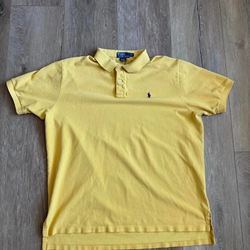 Polo-ralph-lauren Men's Yellow Polo-shirts